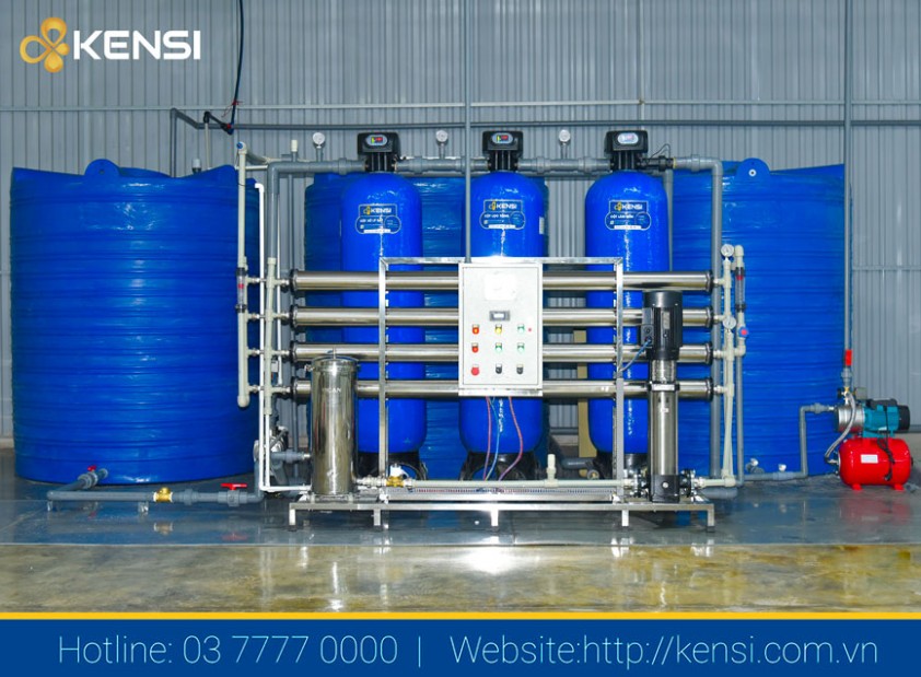 Chi tiết thiết kế của máy lọc nước công nghiệp RO hiện đại